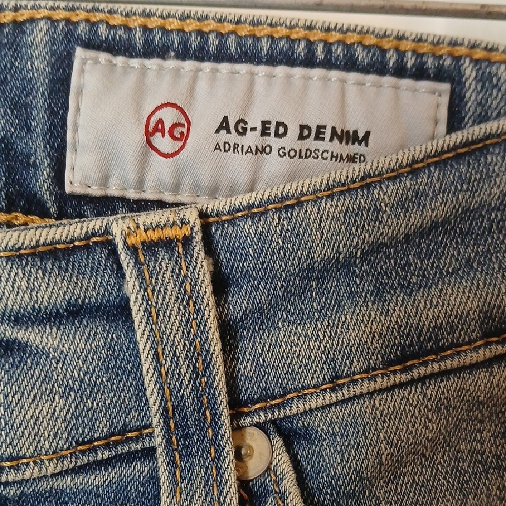 AG Adriano Goldschmied Women's Skinny Jeans - Blue - Picture 2 of 9